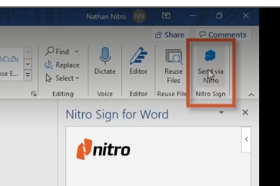 How to add an Electronic Signature on MS Word